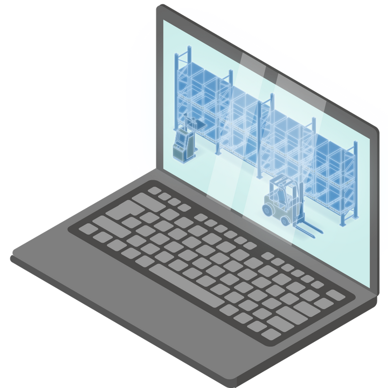 Logistics and production planning –Digital twin